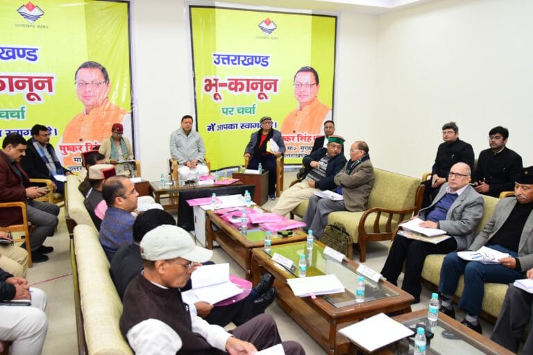 उत्तराखण्ड में जल्द लागू होगा सशक्त भू-कानून- सीएम………..