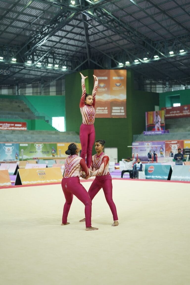 38वें राष्ट्रीय खेल के चौथे दिन, जिमनास्टिक में महाराष्ट्र ने अपनी धाक जमाई……………..