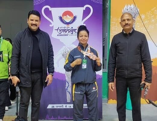 राज्य की बेटी ज्योति वर्मा ने राष्ट्रीय खेल में जीता पदक, उत्तराखंड में खुशी की लहर…………………