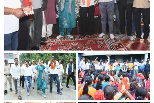 कैबिनेट मंत्री रेखा आर्या ने भाजपा समर्थित उम्मीदवारों के पक्ष में किया चुनाव प्रचार………………..