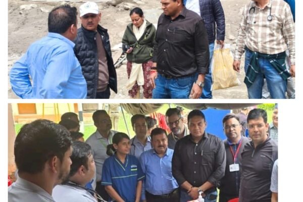 मुख्यमंत्री के निर्देश पर ग्राउंड जीरो पहुंचे स्वास्थ्य सचिव, धराली में आपदा प्रभावित इलाकों में राहत और बचाव कार्यों का किया निरीक्षण………….