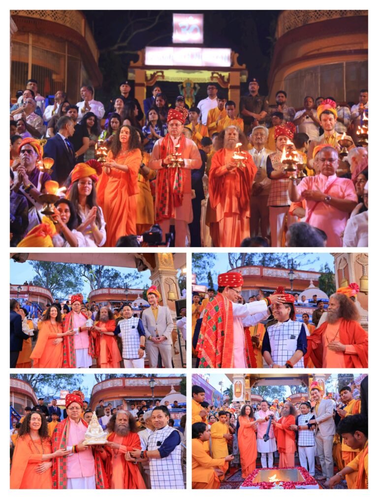 मुख्यमंत्री पुष्कर सिंह धामी ने परमार्थ निकेतन में 38वें अंतर्राष्ट्रीय योग महोत्सव में किया प्रतिभाग……………